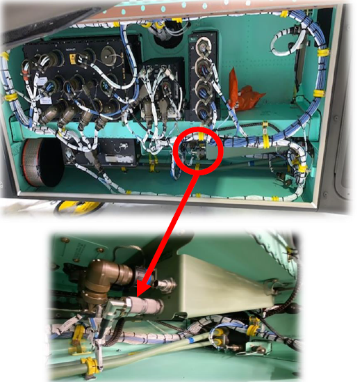 Inspect W111 connector for missing or loose setscrew