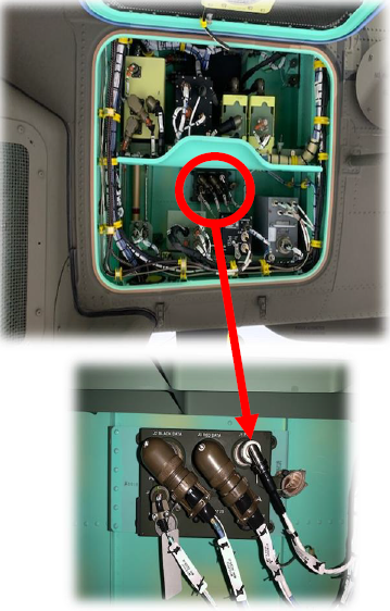 Inspect W112 connector for missing or loose setscrew